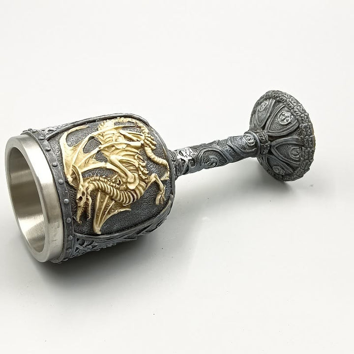 WorldNorse Bone Flying Dragon Goblet