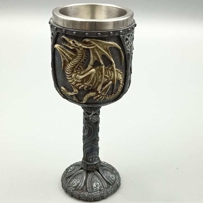 WorldNorse Bone Flying Dragon Goblet