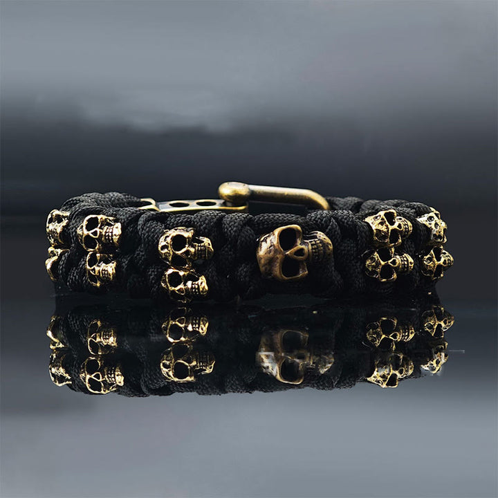 WorldNorse Skull Paracord Bracelet