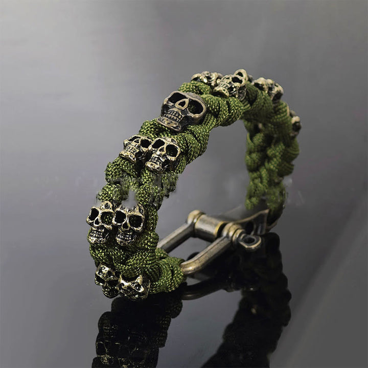 WorldNorse Skull Paracord Bracelet