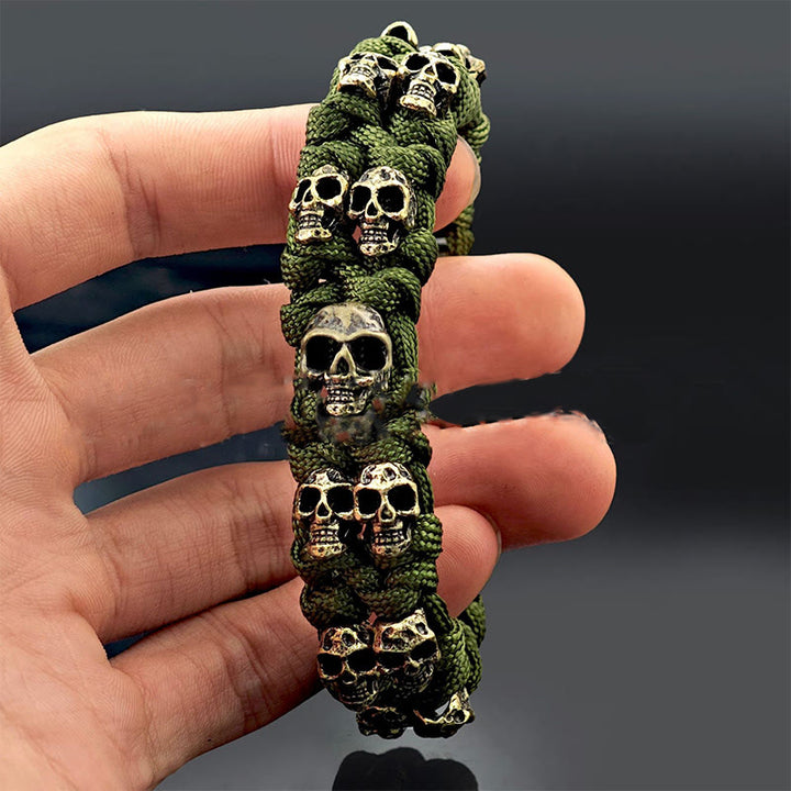 WorldNorse Skull Paracord Bracelet