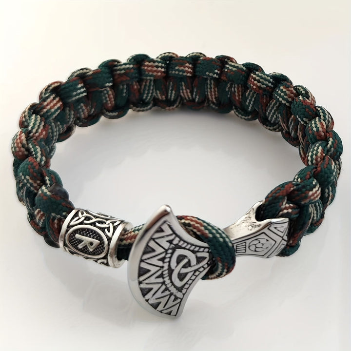 FREE Today: Viking Axe Triquetra Umbrella Rope Bracelet