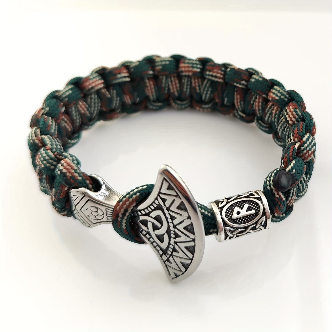 FREE Today: Viking Axe Triquetra Umbrella Rope Bracelet