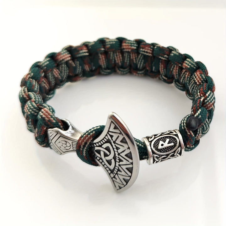 FREE Today: Viking Axe Triquetra Umbrella Rope Bracelet