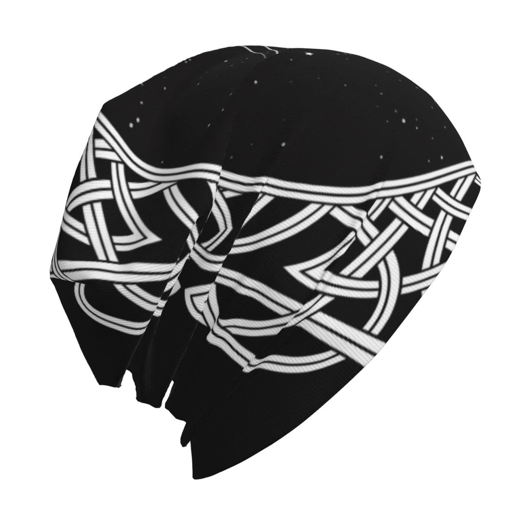 WorldNorse Nordic Runes Moon Beanie