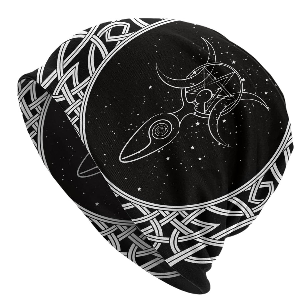 WorldNorse Nordic Runes Moon Beanie