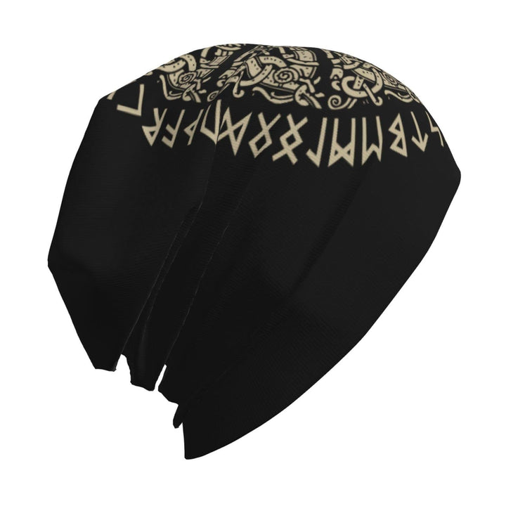 WorldNorse Viking Runes Symbol Beanie