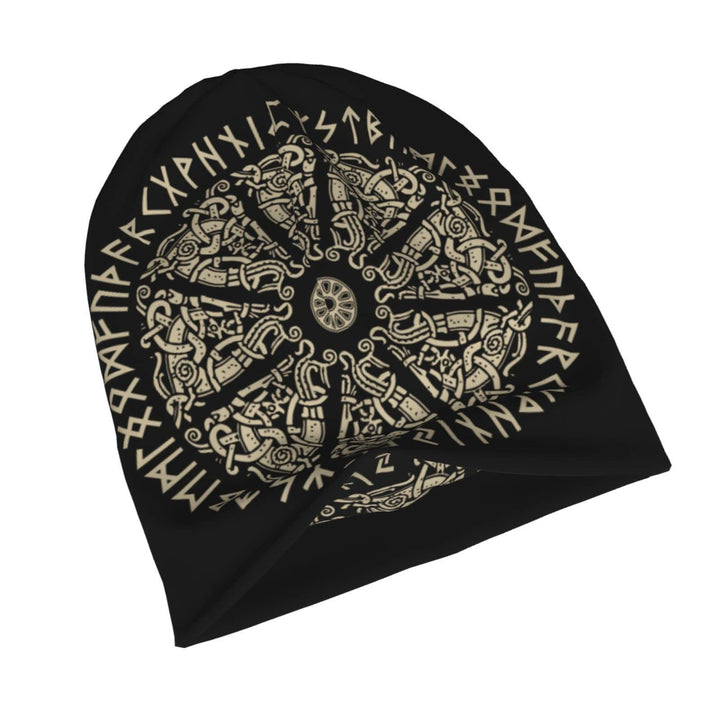 WorldNorse Viking Runes Symbol Beanie