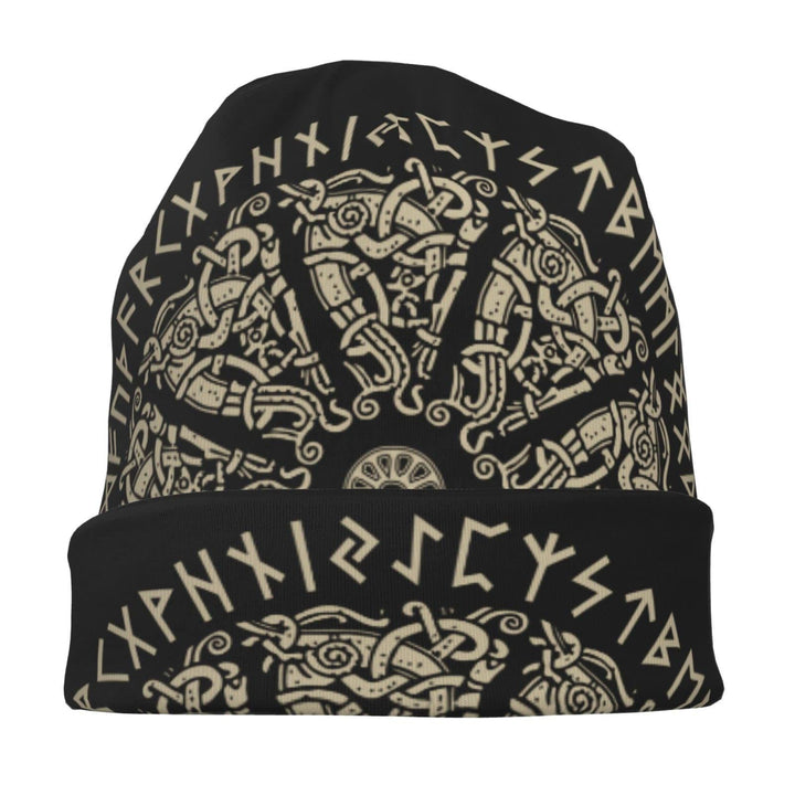 WorldNorse Viking Runes Symbol Beanie