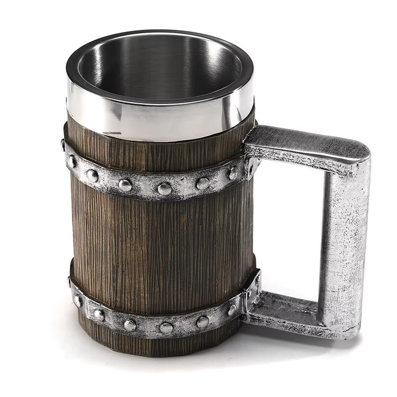 WorldNorse Wooden Tankard Beer Mug