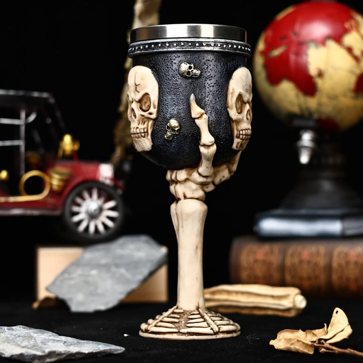 WorldNorse Skeleton Wine Goblet