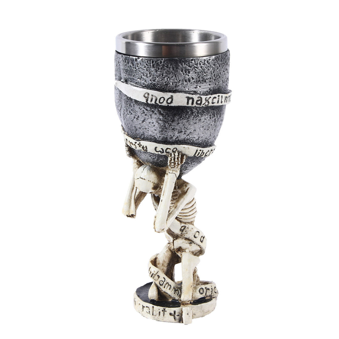 WorldNorse Slave Skull Wine Goblet