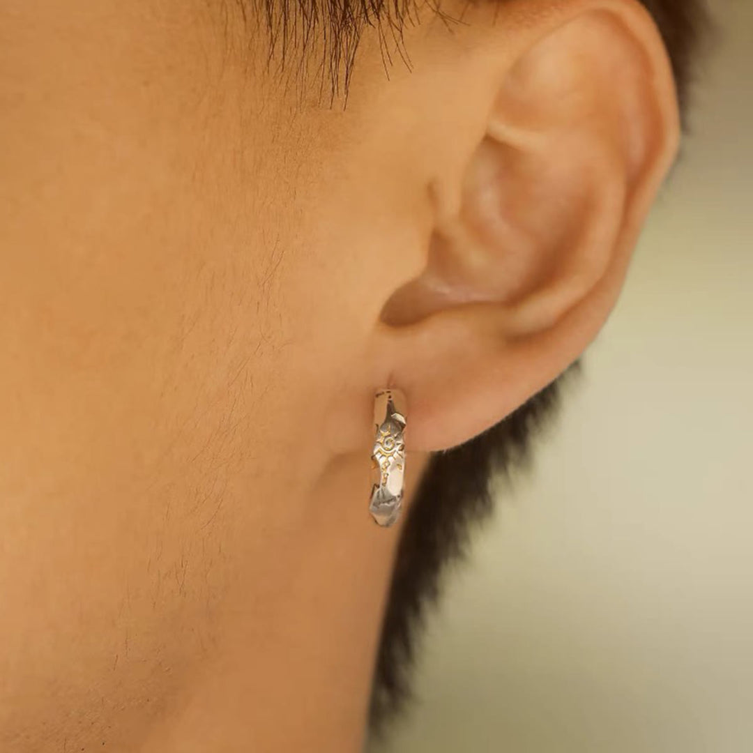 WorldNorse Wish Emblem Hammered Open Ring / Necklace / Earrings - image 14