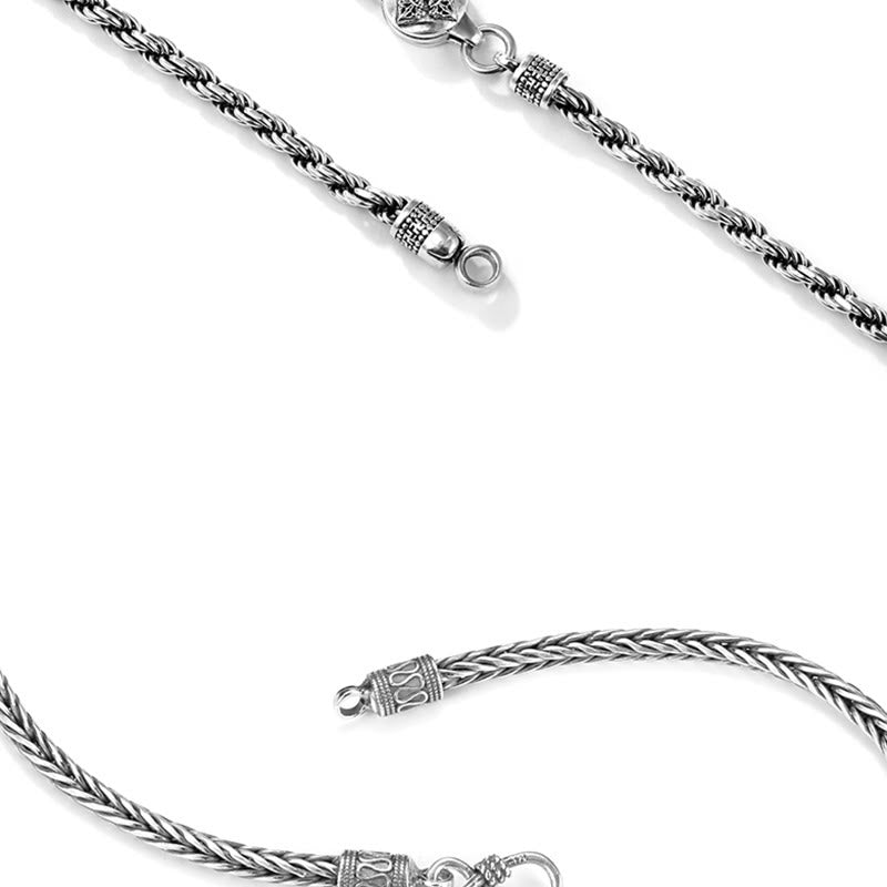 WorldNorse Handcrafted 925 Silver Wheat Wrist Bracelet - image 5