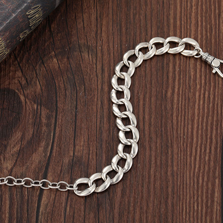 WorldNorse Handcrafted 925 Silver Feather Bracelet - image 6