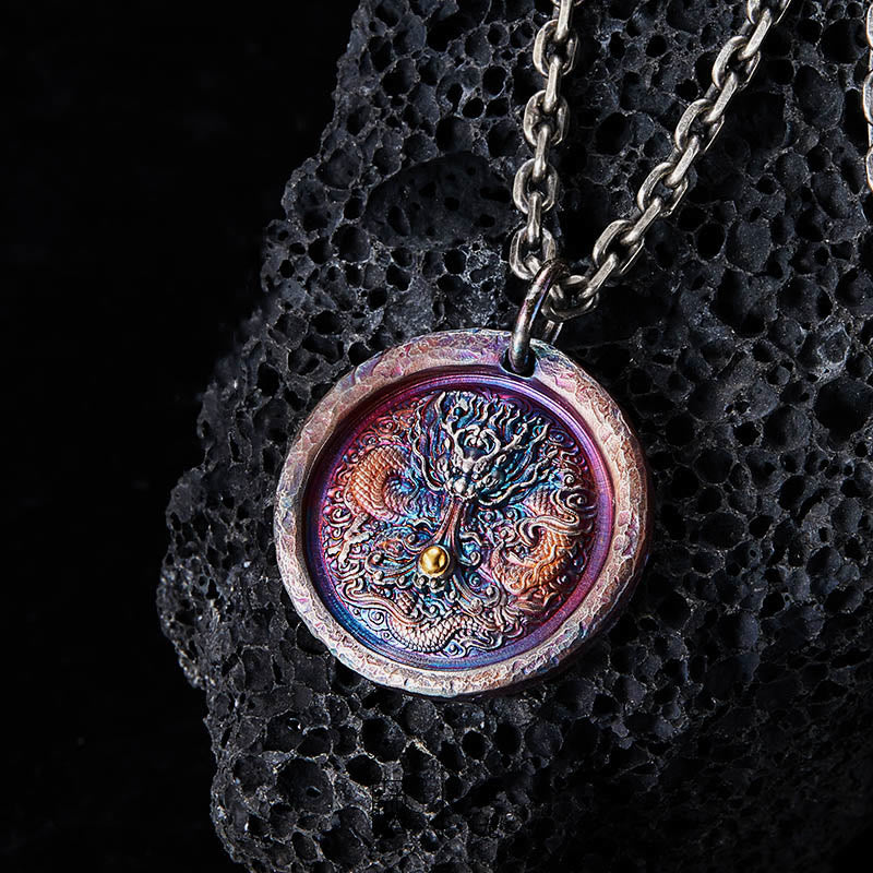 WorldNorse Handcrafted 925 Silver Dragon Necklace - Necklace - image 0