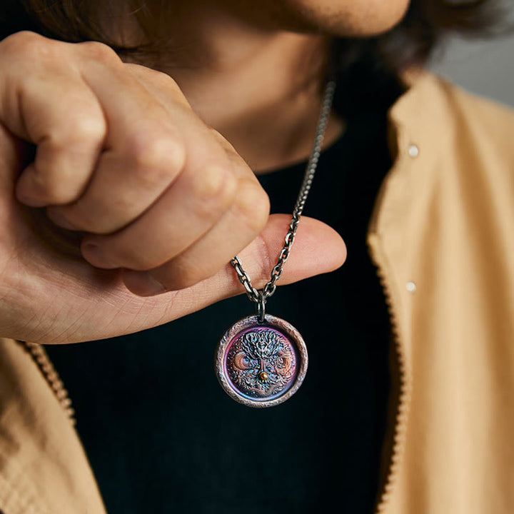 WorldNorse 925 Sterling Silver Dragon Necklace - image 1