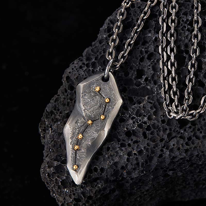 WorldNorse Handcrafted 925 Silver Big Dipper Necklace - Necklace - NO THANKS - image 0