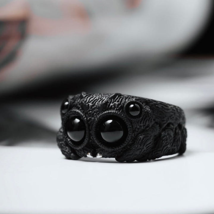 WorldNorse Jumping Spider Ring - Black - image 11