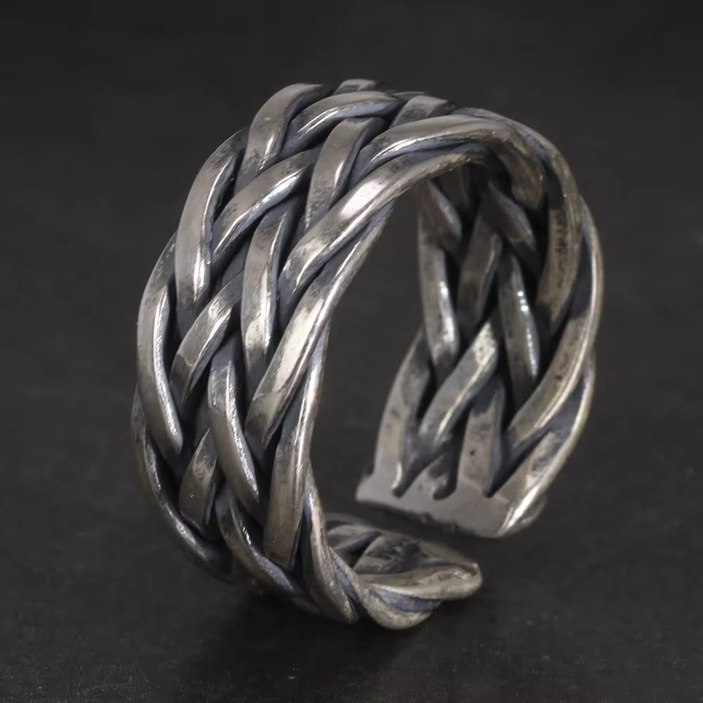WorldNorse Braided Weave Ring - Adjustable - image 0