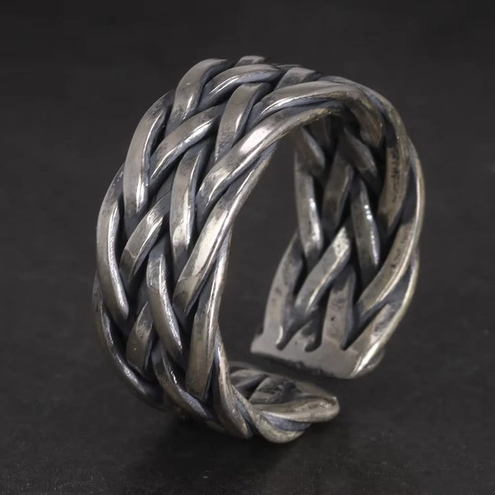 WorldNorse Braided Weave Ring - Adjustable - image 0