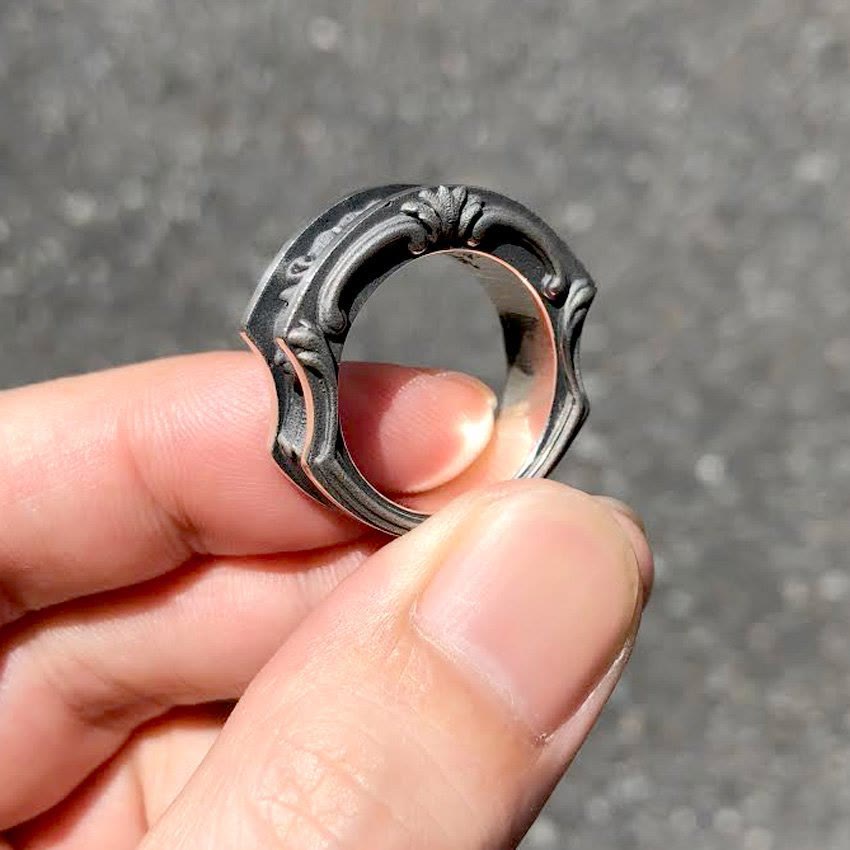 WorldNorse Baroque Corridor Three-sided Ring - image 3