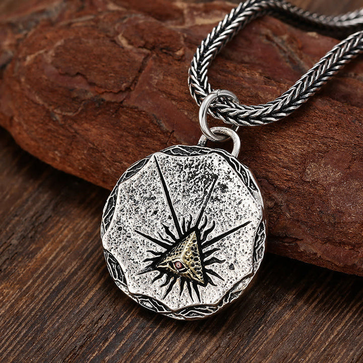 WorldNorse Eye Of God Pendant Necklace