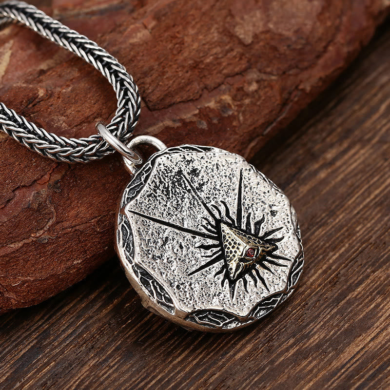 WorldNorse Eye Of God Pendant Necklace