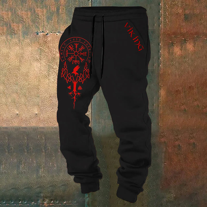 WorldNorse Viking Rune Totem Sweatpants