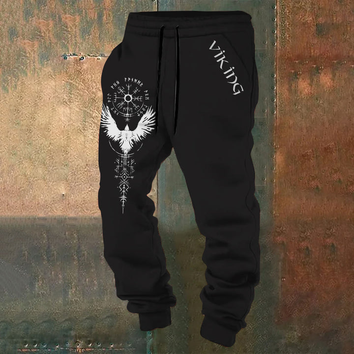 WorldNorse Vintage Tribal Bird Sweatpants - US/UK/AU52，EU62 (6XL) - image 1