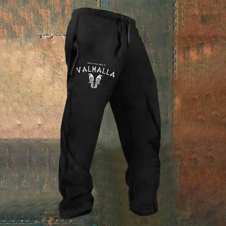 WorldNorse Valhalla Huginn And Muninn Sweatpants