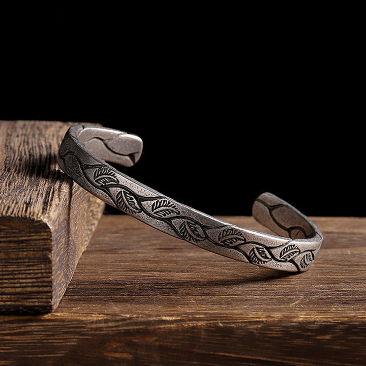 WorldNorse Viking Antique Leaves Arm Bracelet - image 3