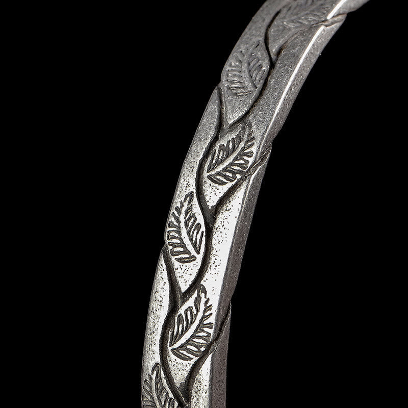 WorldNorse Viking Antique Leaves Arm Bracelet - image 2