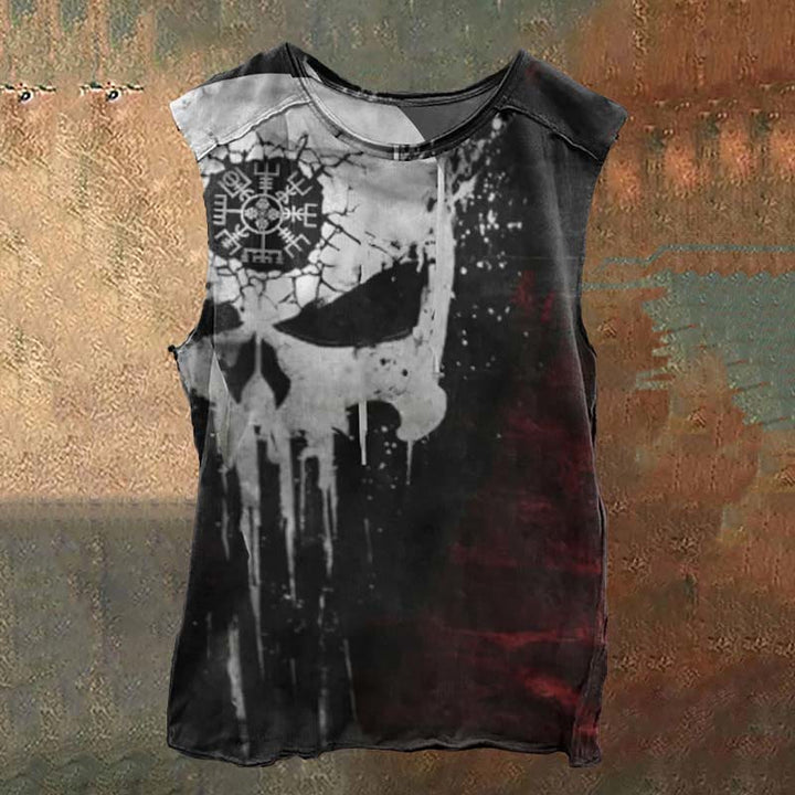 WorldNorse Viking Skulls Men's Vest