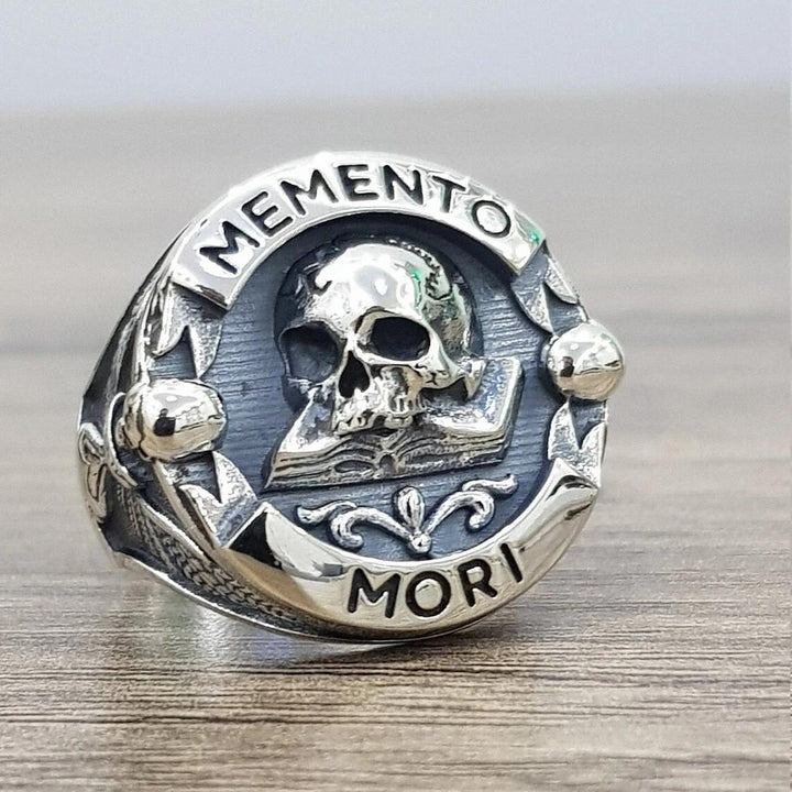 FREE Today: Memento Mori Skull Ring