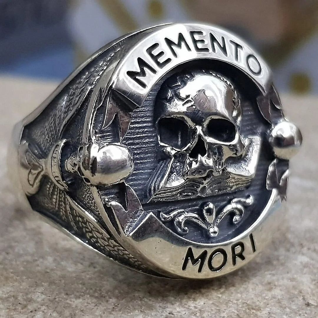 FREE Today: Memento Mori Skull Ring