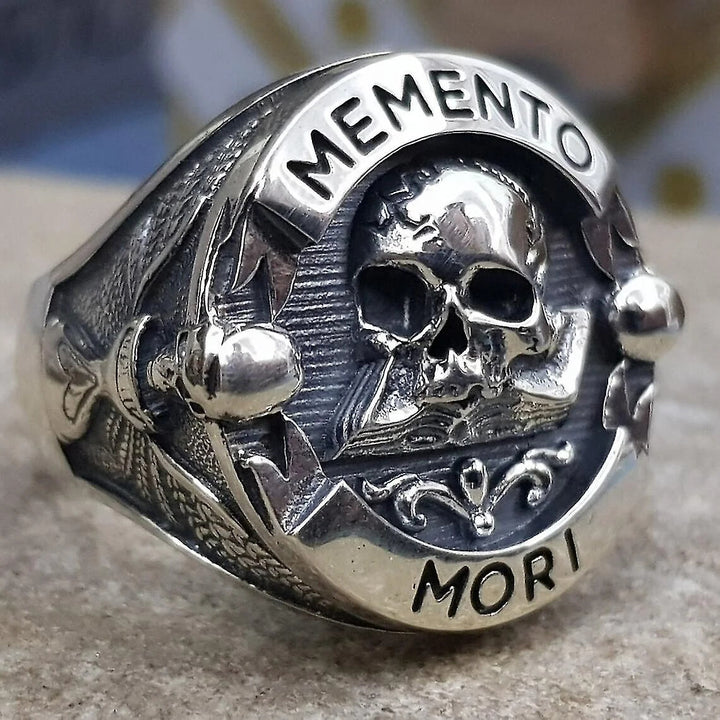 FREE Today: Memento Mori Skull Ring