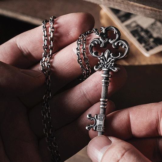 FREE Today: Unlock Mystery Key Baroque Necklace