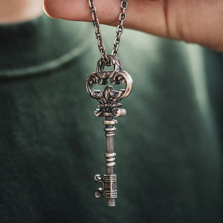 FREE Today: Unlock Mystery Key Baroque Necklace