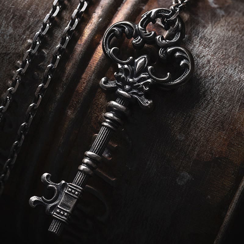 FREE Today: Unlock Mystery Key Baroque Necklace