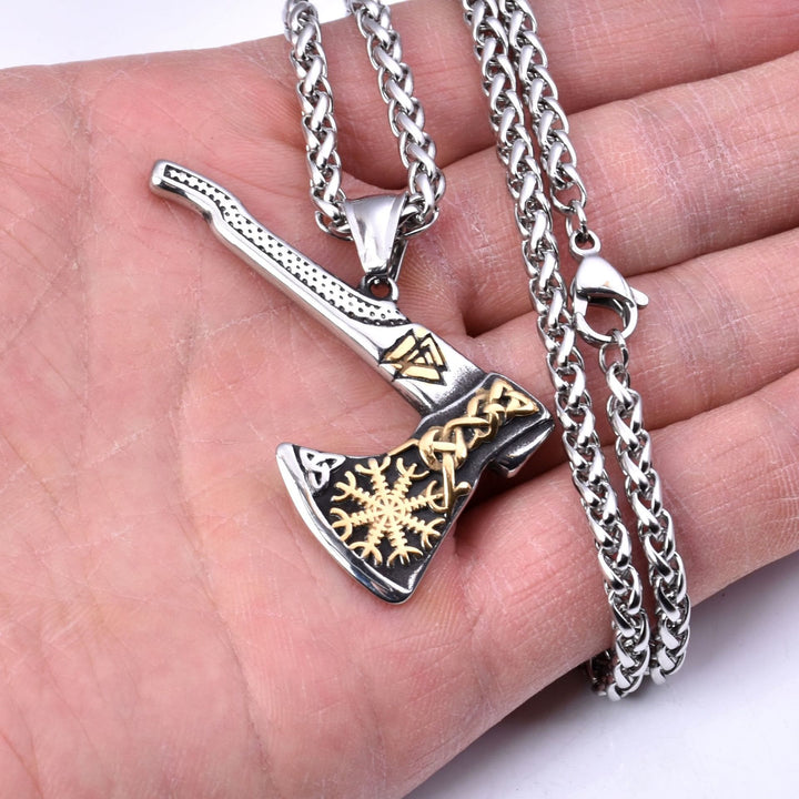 FREE Today: Viking Axe Norse Myth Amulet Necklace