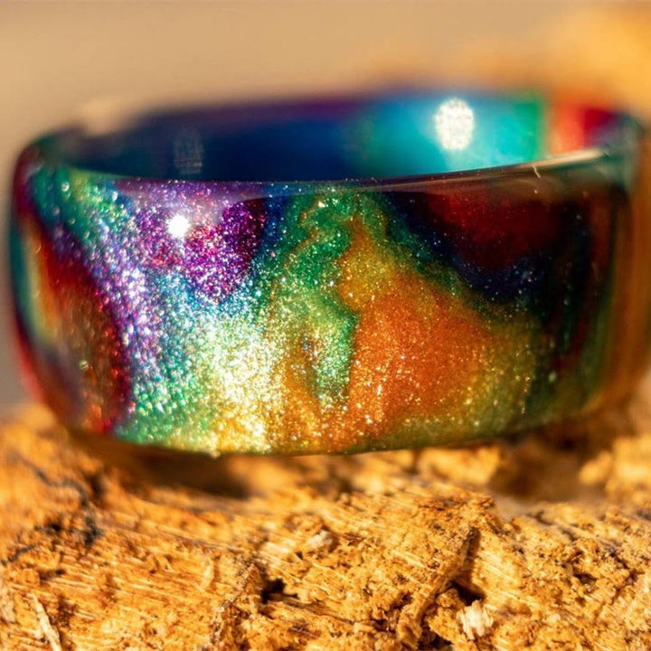 FREE Today: The Colored Galaxy Opal Ring