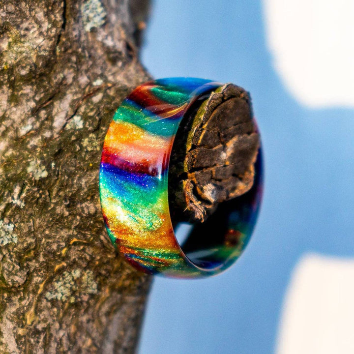 FREE Today: The Colored Galaxy Opal Ring
