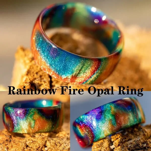 FREE Today: The Colored Galaxy Opal Ring