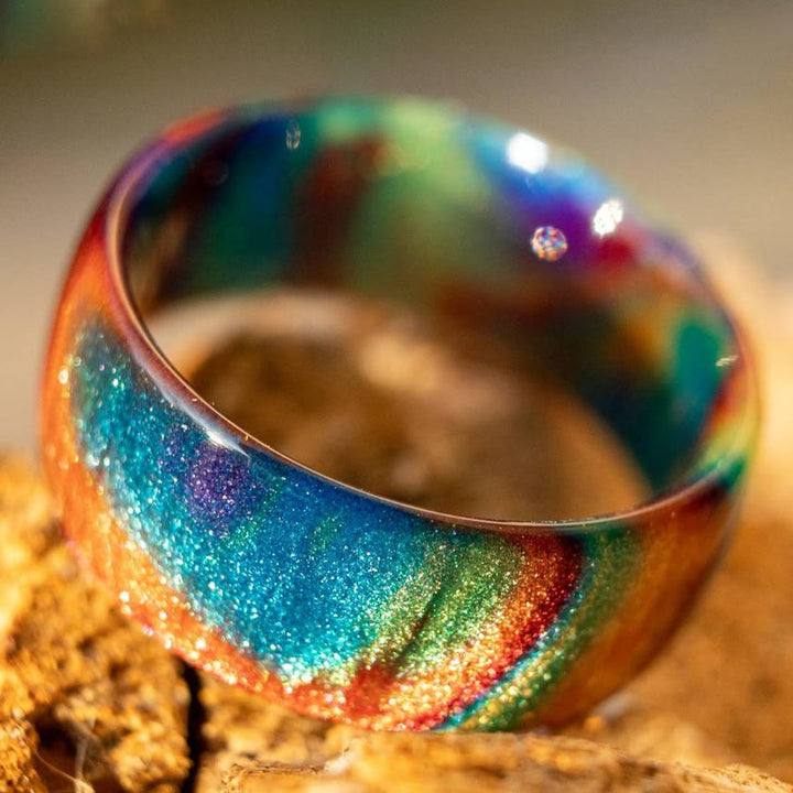 FREE Today: The Colored Galaxy Opal Ring