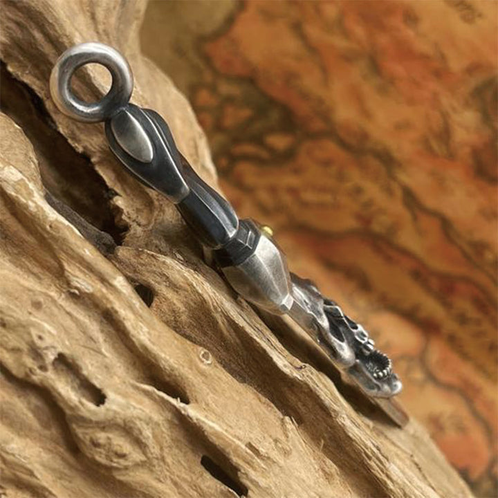 WorldNorse Skull Blade Dagger Necklace - image 5