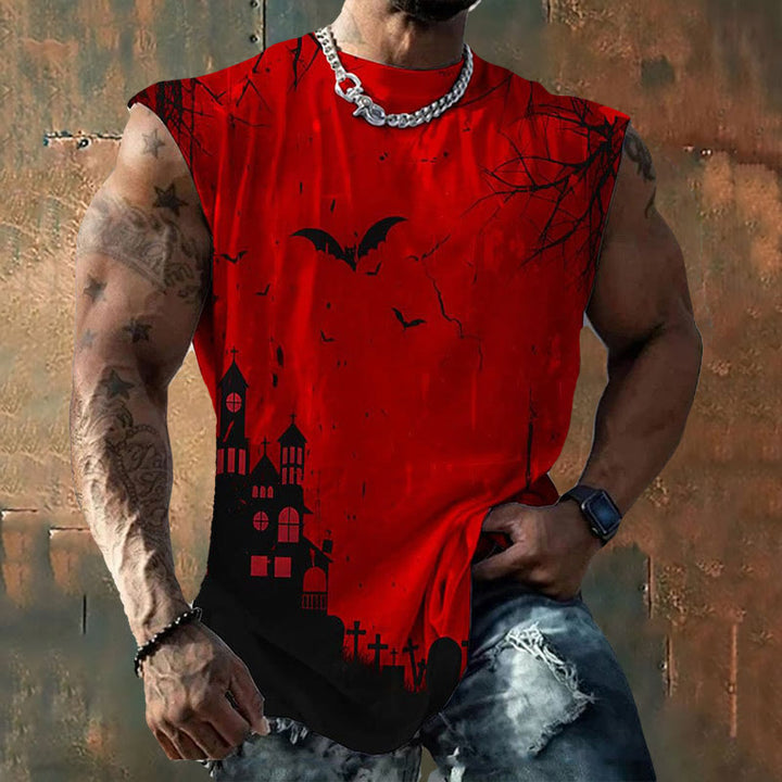 WorldNorse Viking Raven Art Vest - US/UK/AU50，EU60 (5XL) - image 0