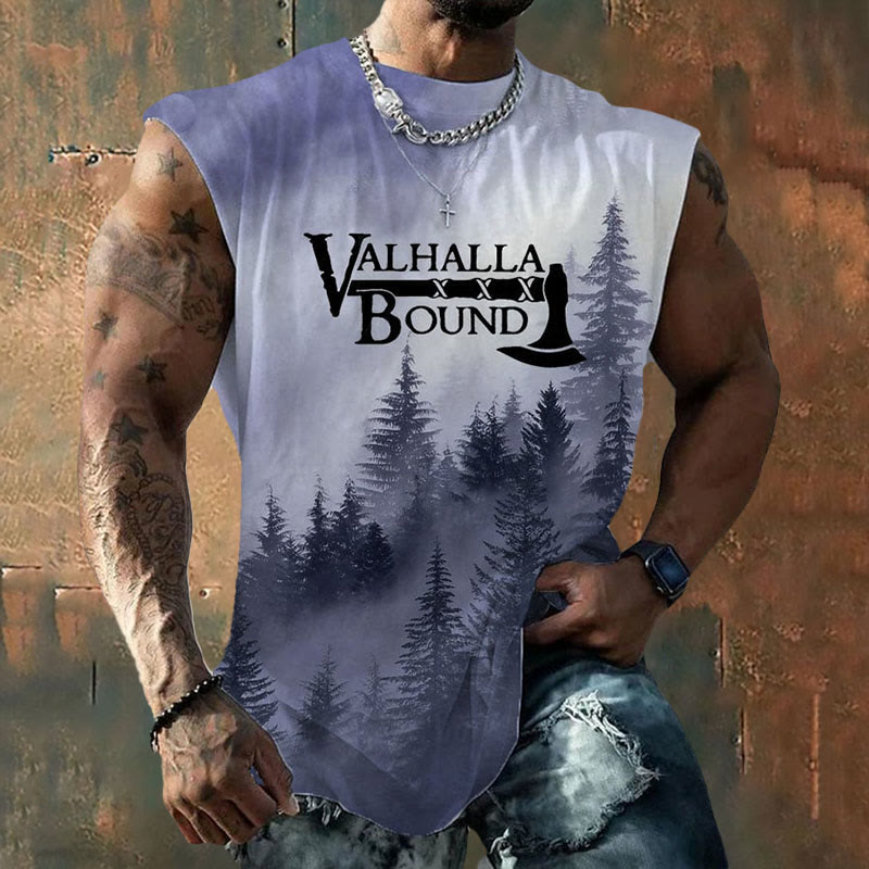 WorldNorse Viking Axe "Valhalla Bound" Vest - US/UK/AU50，EU60 (5XL) - image 0