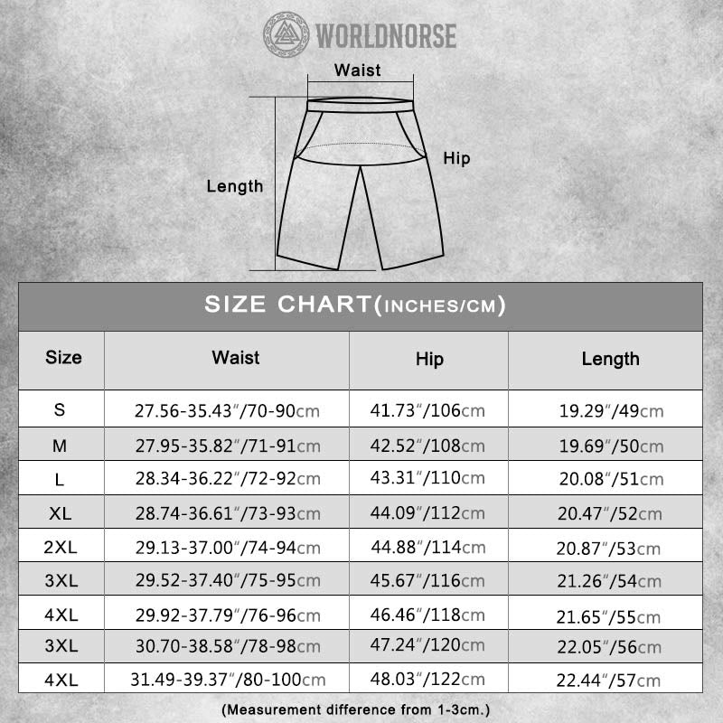 WorldNorse Norse Dragon Valknut Polo Shirt & Shorts Co-Ord Set - image 5