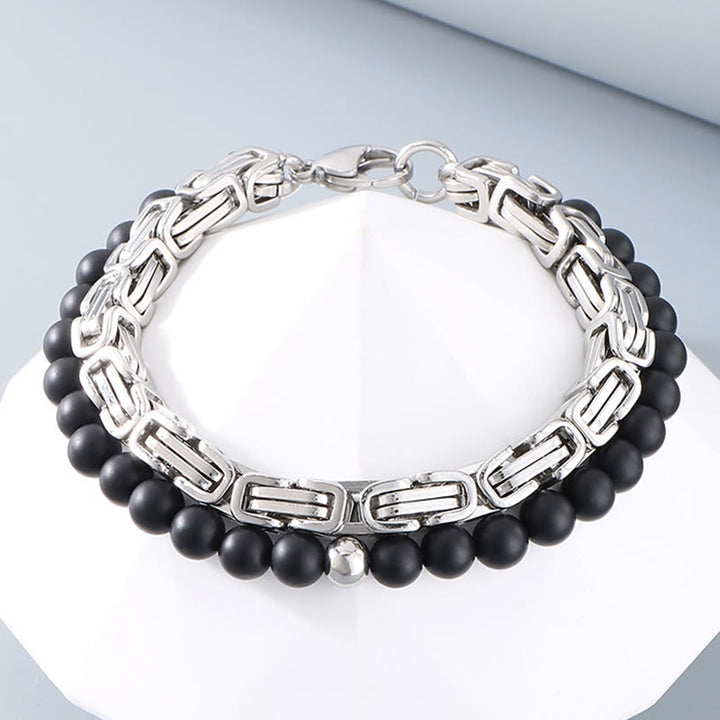 WorldNorse Vintage Emperor Chain Stainless Steel Bracelet